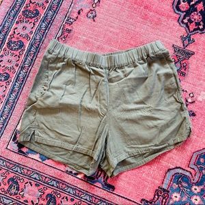 Madewell Soft Pull on Shorts - Size Medium
